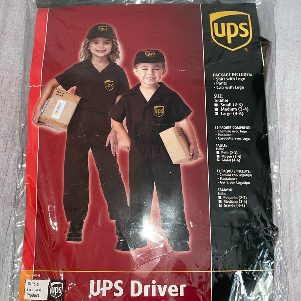 UPS Driver Costume